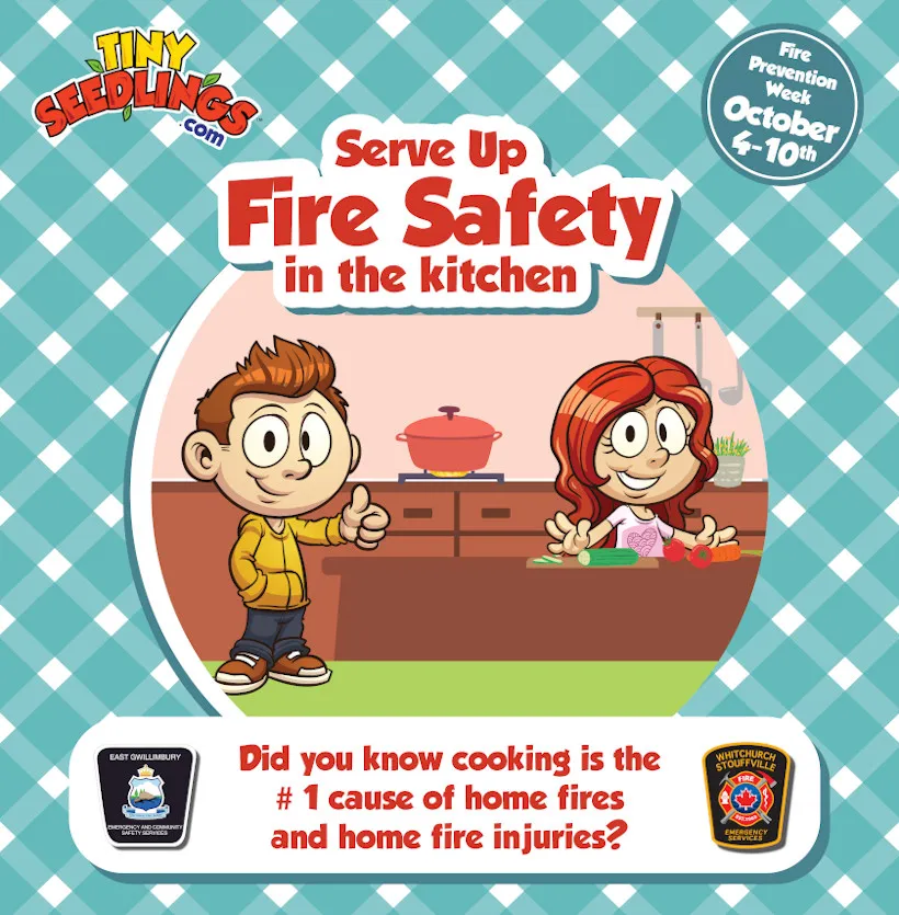 Kitchen Safety Graphic