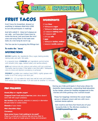 Fruit Tacos Recipe
